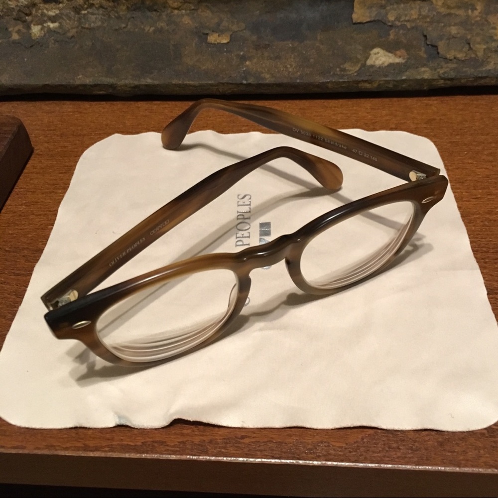 Oliver Peoples Sheldrake glasses w/ case